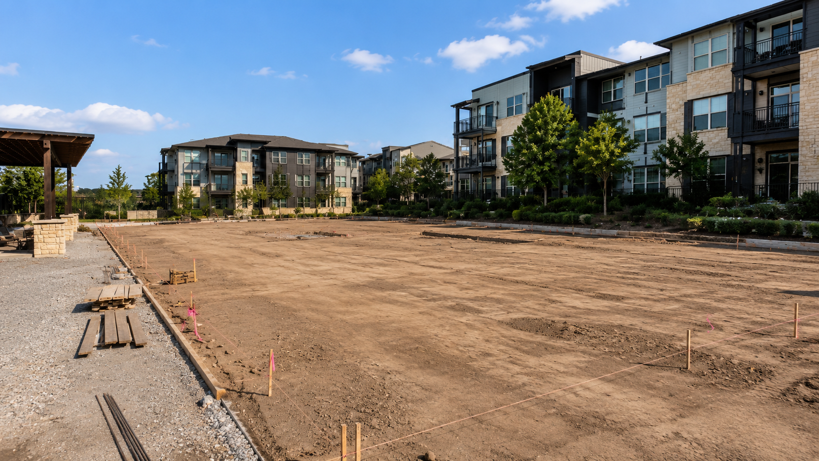Commercial Construction Before and After 1